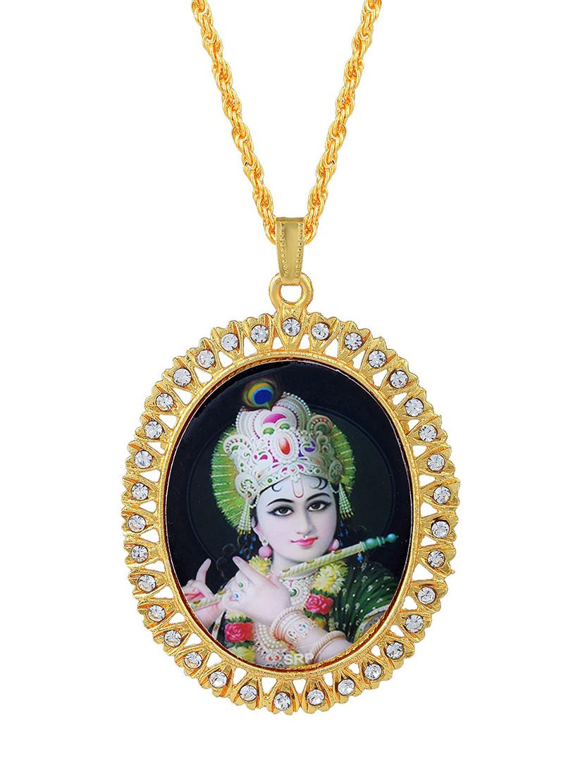 gold brass pendant - 18536538 -  Standard Image - 1