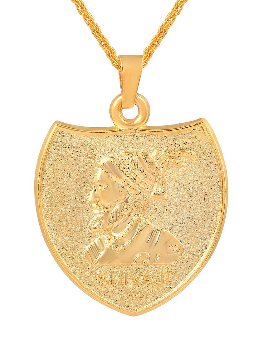 gold brass pendant - 18536547 -  Standard Image - 1