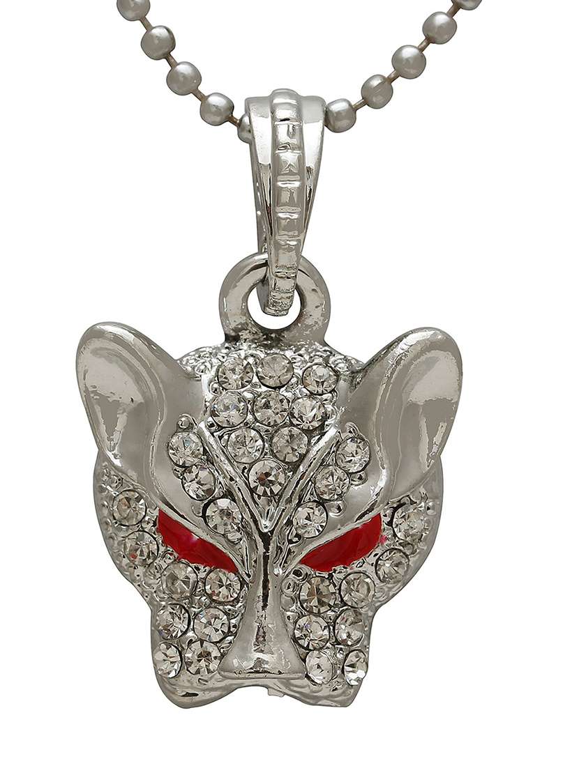 silver brass pendant - 18536586 -  Standard Image - 1
