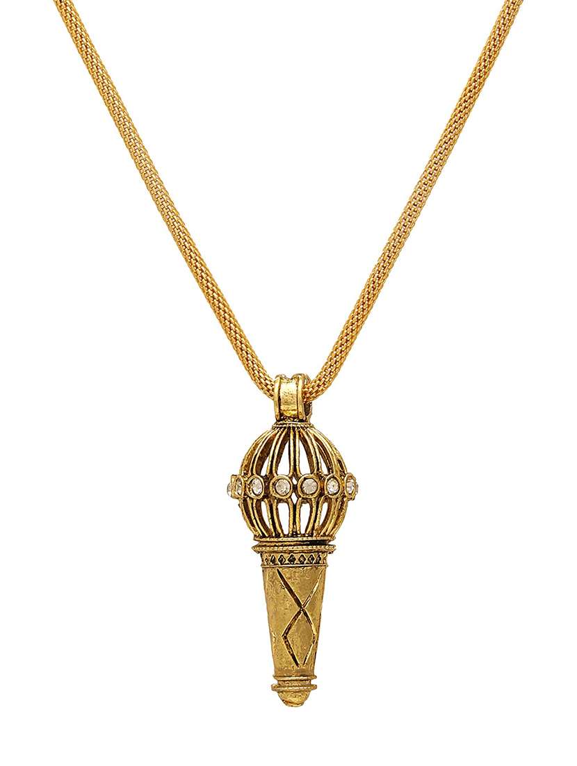 gold brass pendant - 18536593 -  Standard Image - 1