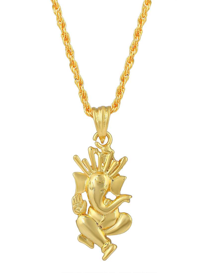 gold plated pendant - 18536607 -  Standard Image - 1