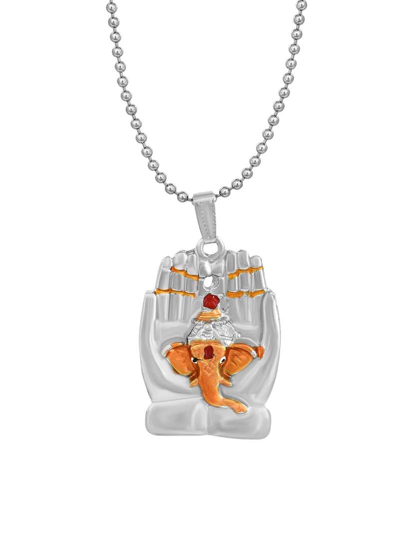 silver plated pendant - 18536624 -  Standard Image - 1