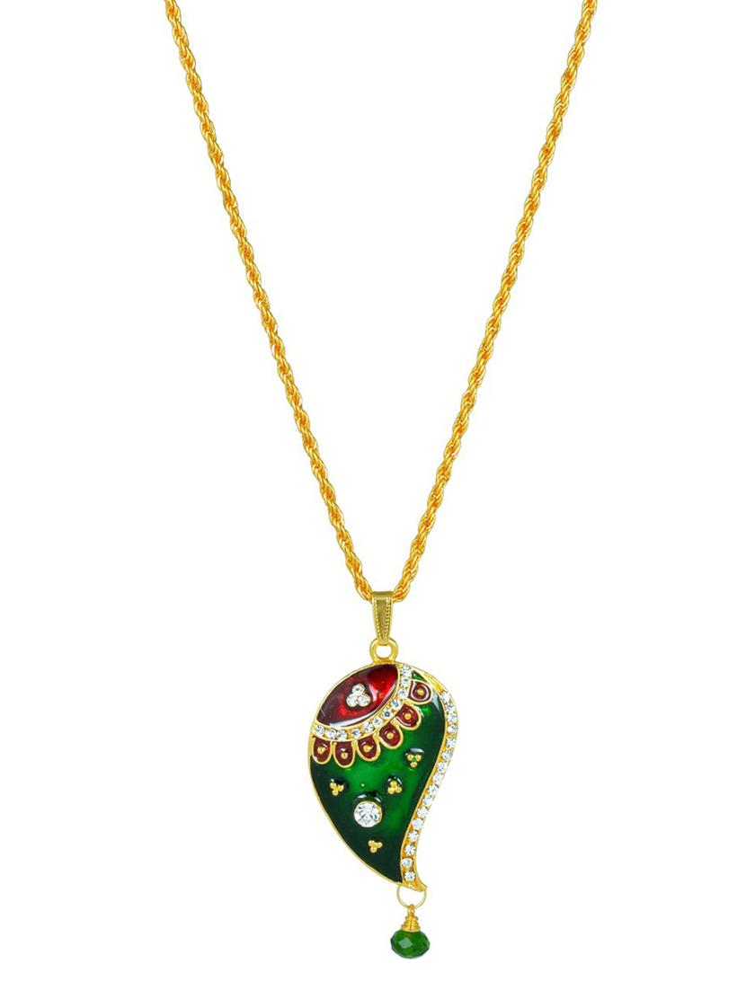 green brass pendant - 18536638 - Standard Image - 1