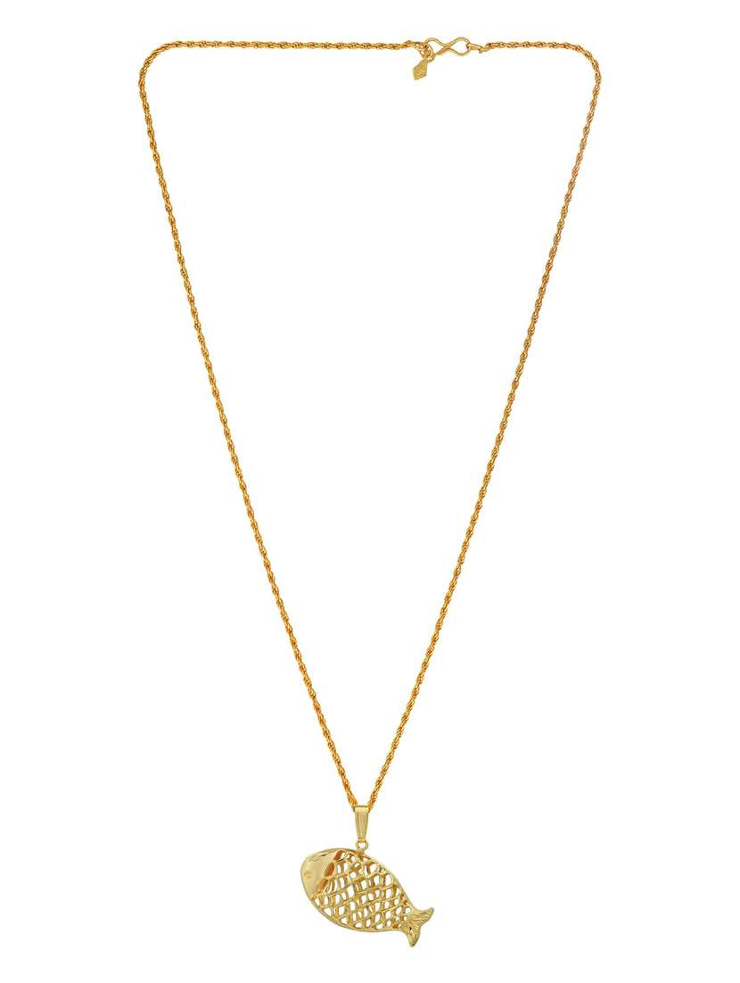 gold plated pendant - 18536639 - Standard Image - 1