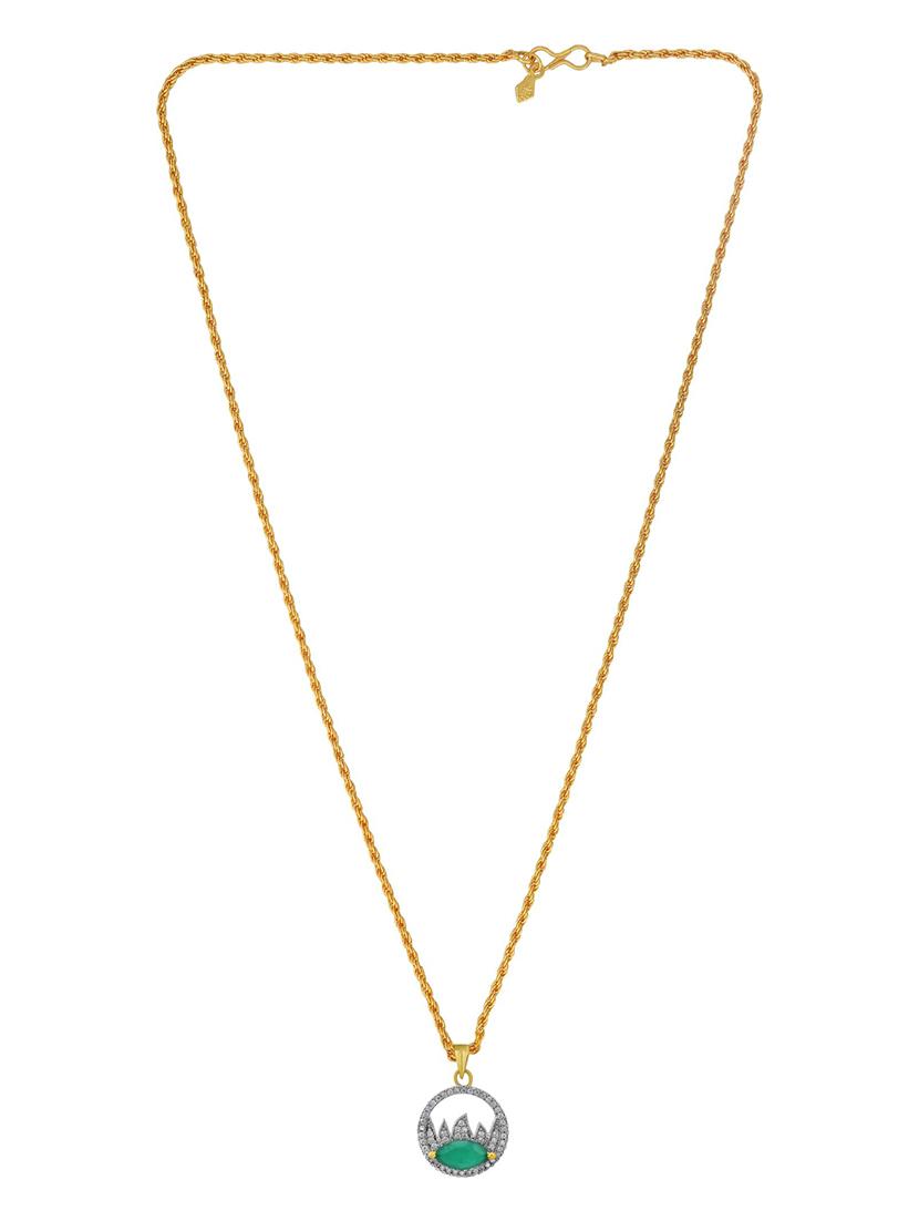 gold plated pendant - 18536652 -  Standard Image - 1