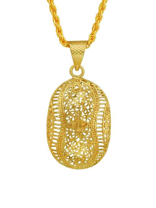 gold plated pendant - 18536655 -  Standard Image - 0