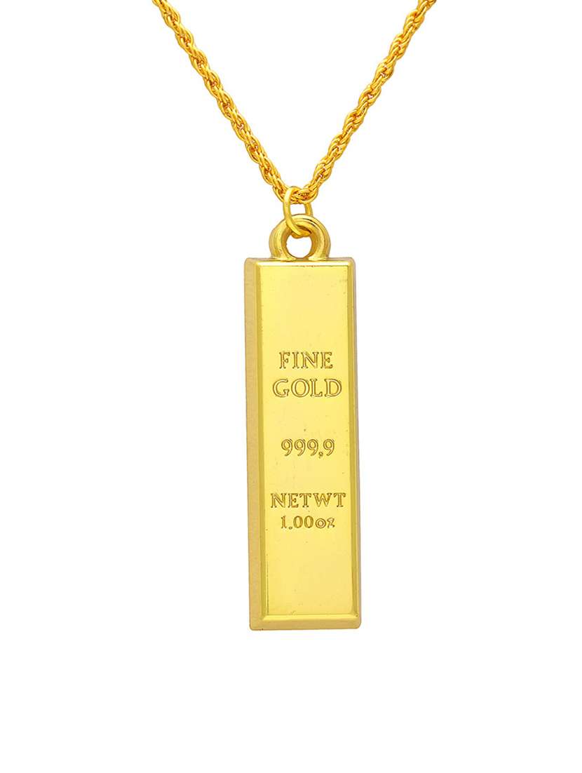 brown plated pendant - 18536669 -  Zoom Image - 0