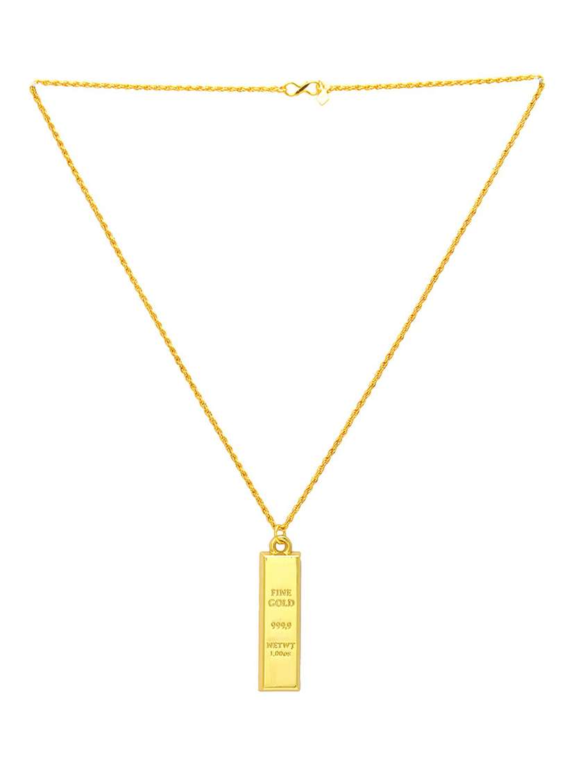 brown plated pendant - 18536669 -  Standard Image - 1