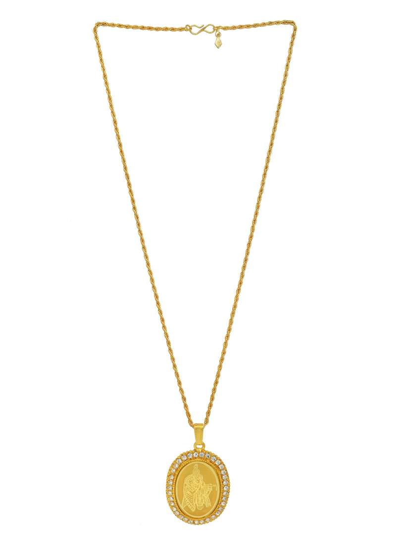 gold plated pendant set  - 18536695 -  Standard Image - 1