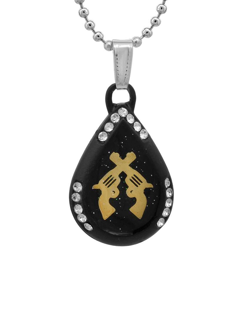 silver plated pendant set  - 18536710 -  Standard Image - 1