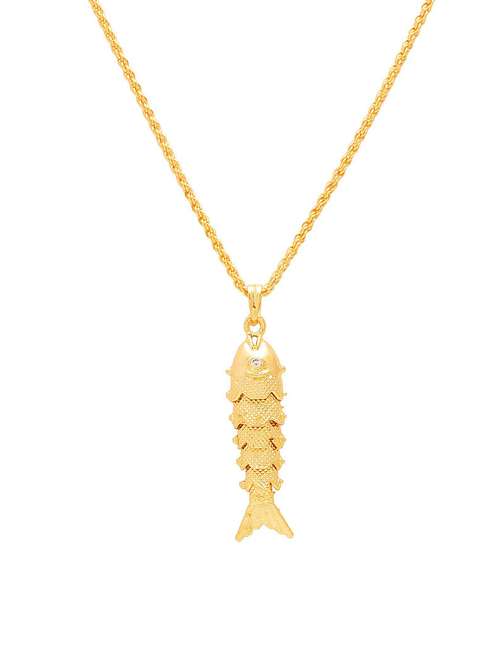gold brass pendant - 18536753 -  Standard Image - 0