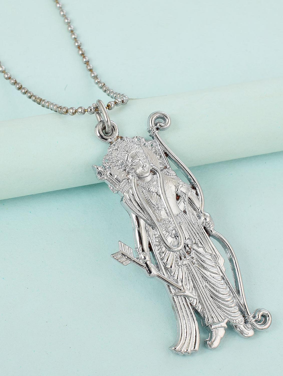 silver metal pendant - 18536778 -  Zoom Image - 0