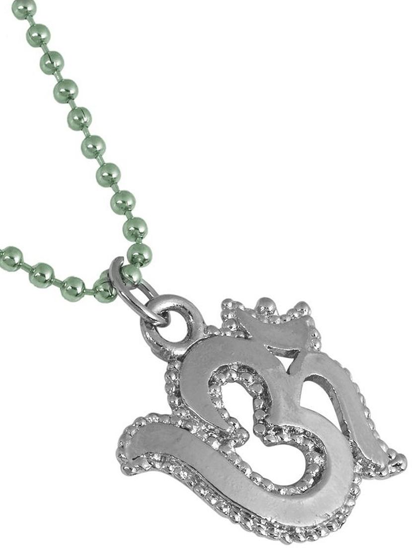 silver brass pendant - 18536793 -  Standard Image - 1
