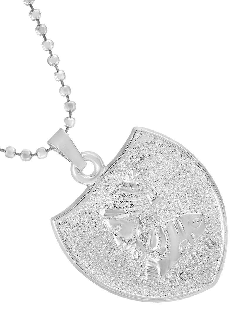 white. silver pendant - 18536802 -  Standard Image - 1