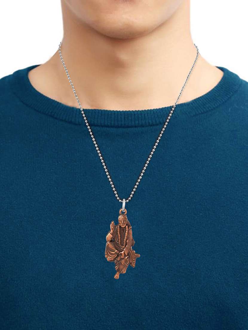 brown metal pendant - 18536818 -  Standard Image - 4