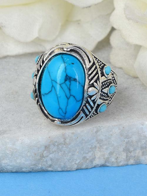 multi colored brass finger  ring - 18536892 -  Standard Image - 0