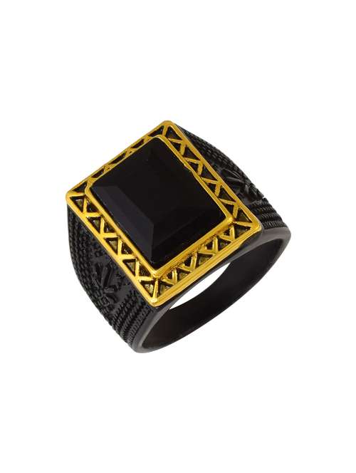 black finger ring - 18536907 - Standard Image - 0