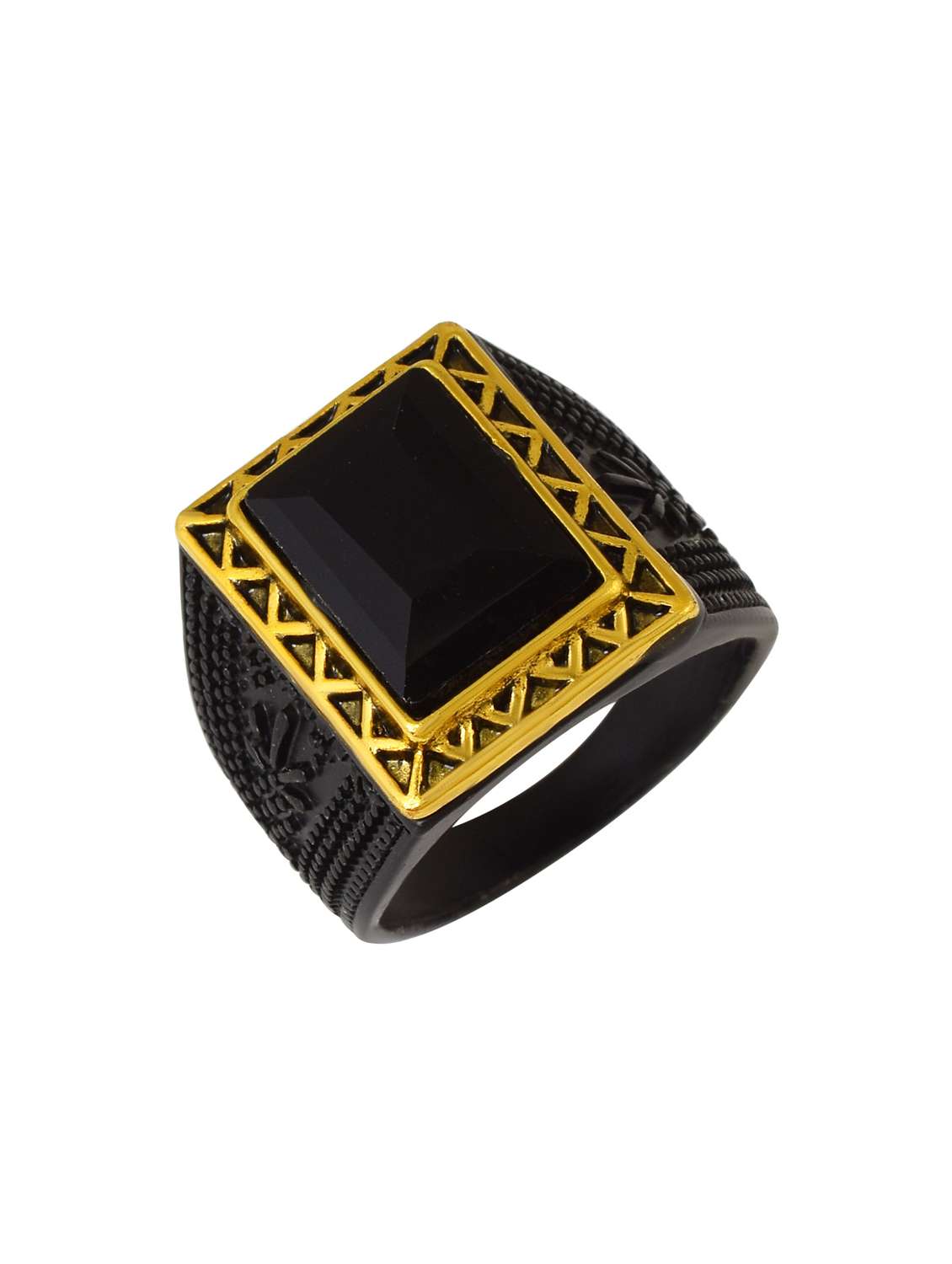 black finger ring - 18536907 - Zoom Image - 0