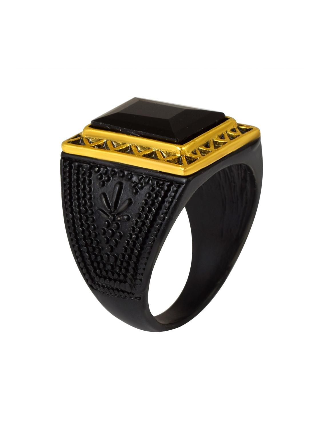 black finger ring - 18536907 - Standard Image - 1