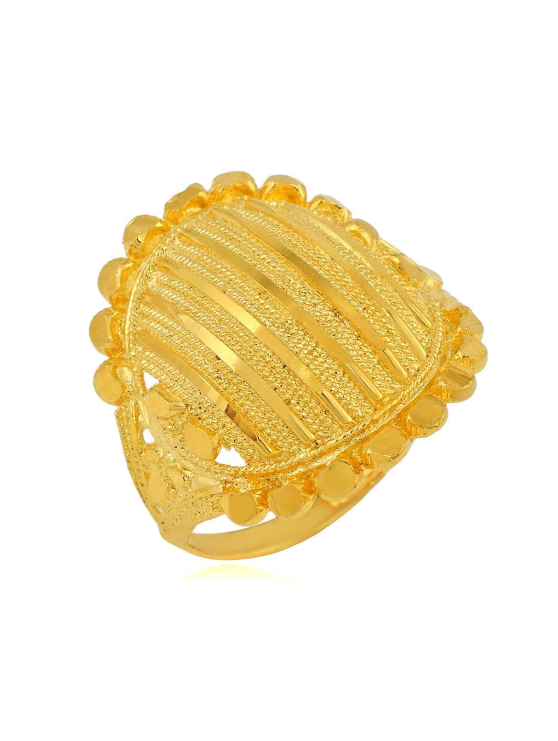 gold plated finger ring