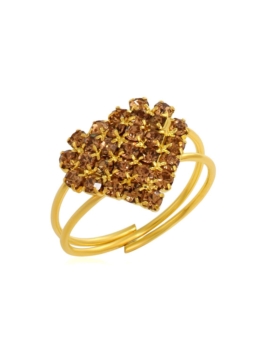 gold plated finger ring