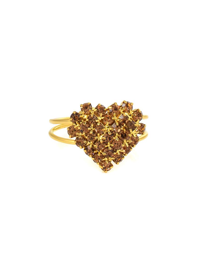 gold plated finger ring - 18536976 - Standard Image - 1