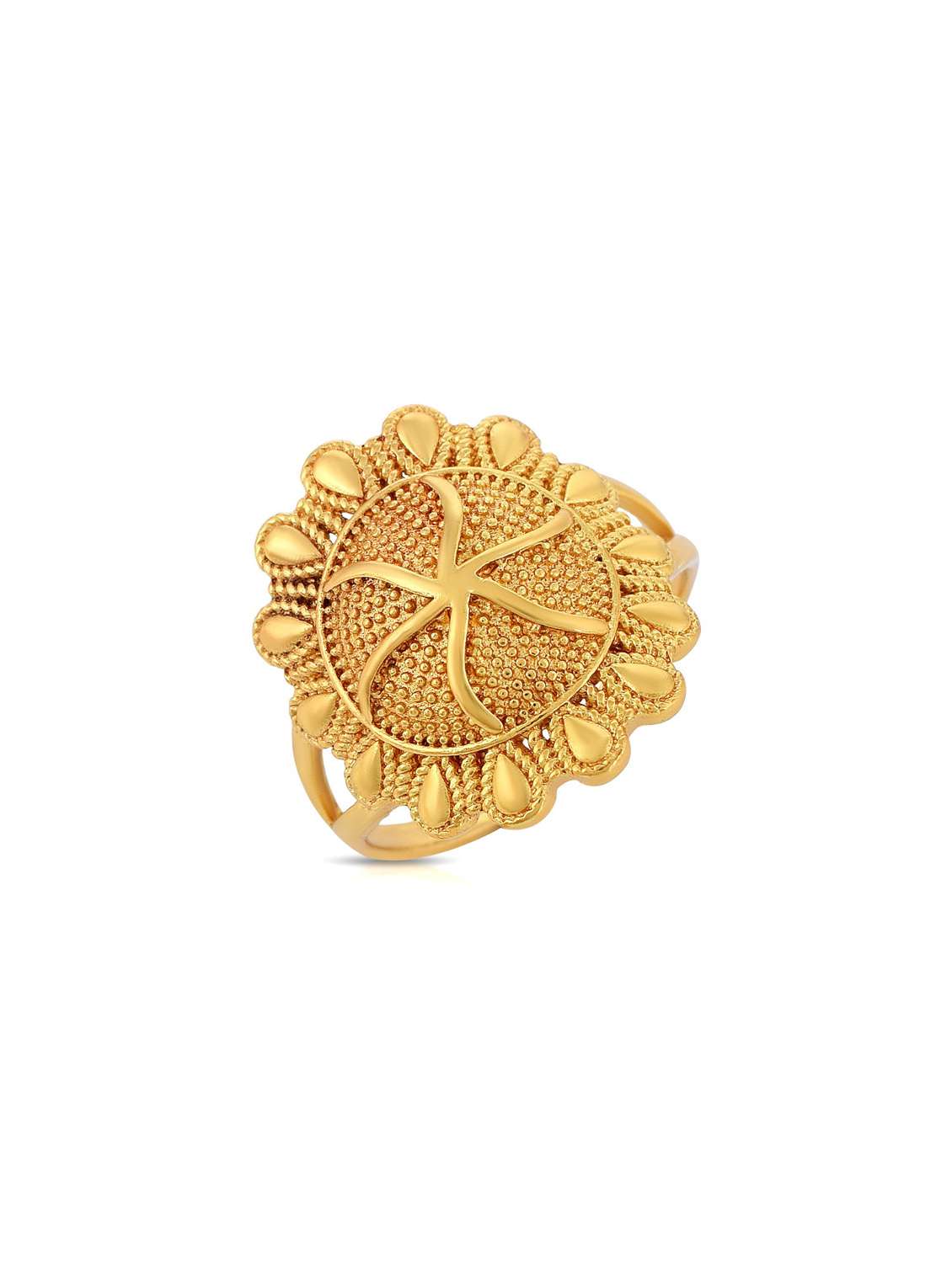 gold plated finger ring - 18537006 -  Zoom Image - 0