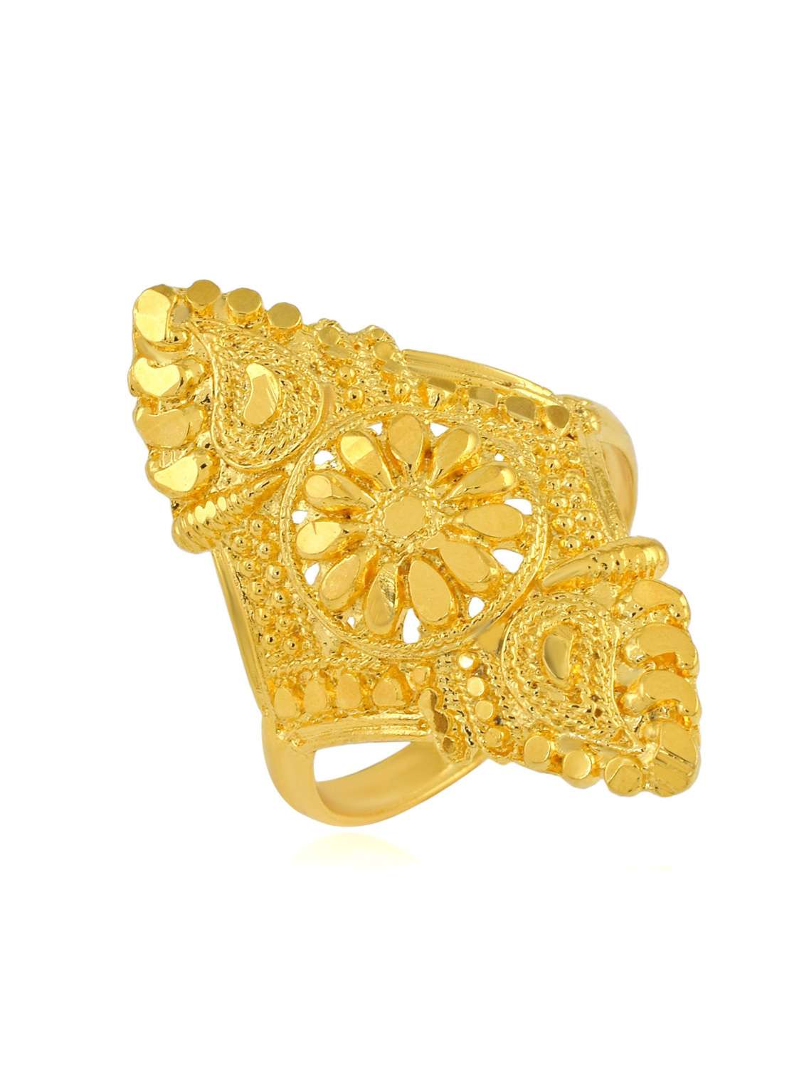 gold plated finger ring