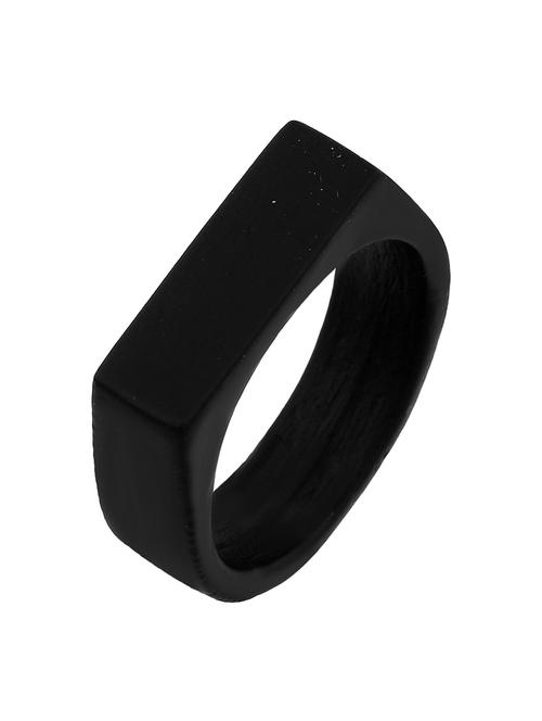 black brass finger ring - 18537040 - Standard Image - 0
