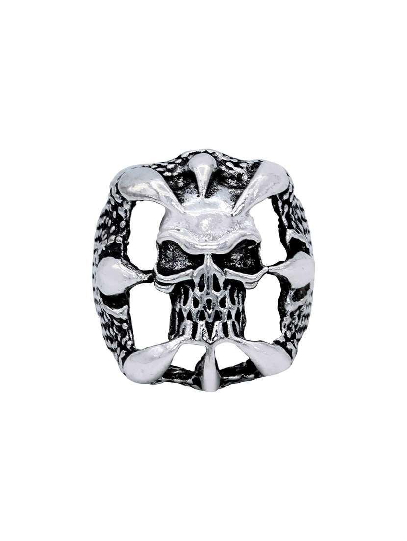 silver pleated ring - 18537091 -  Standard Image - 1