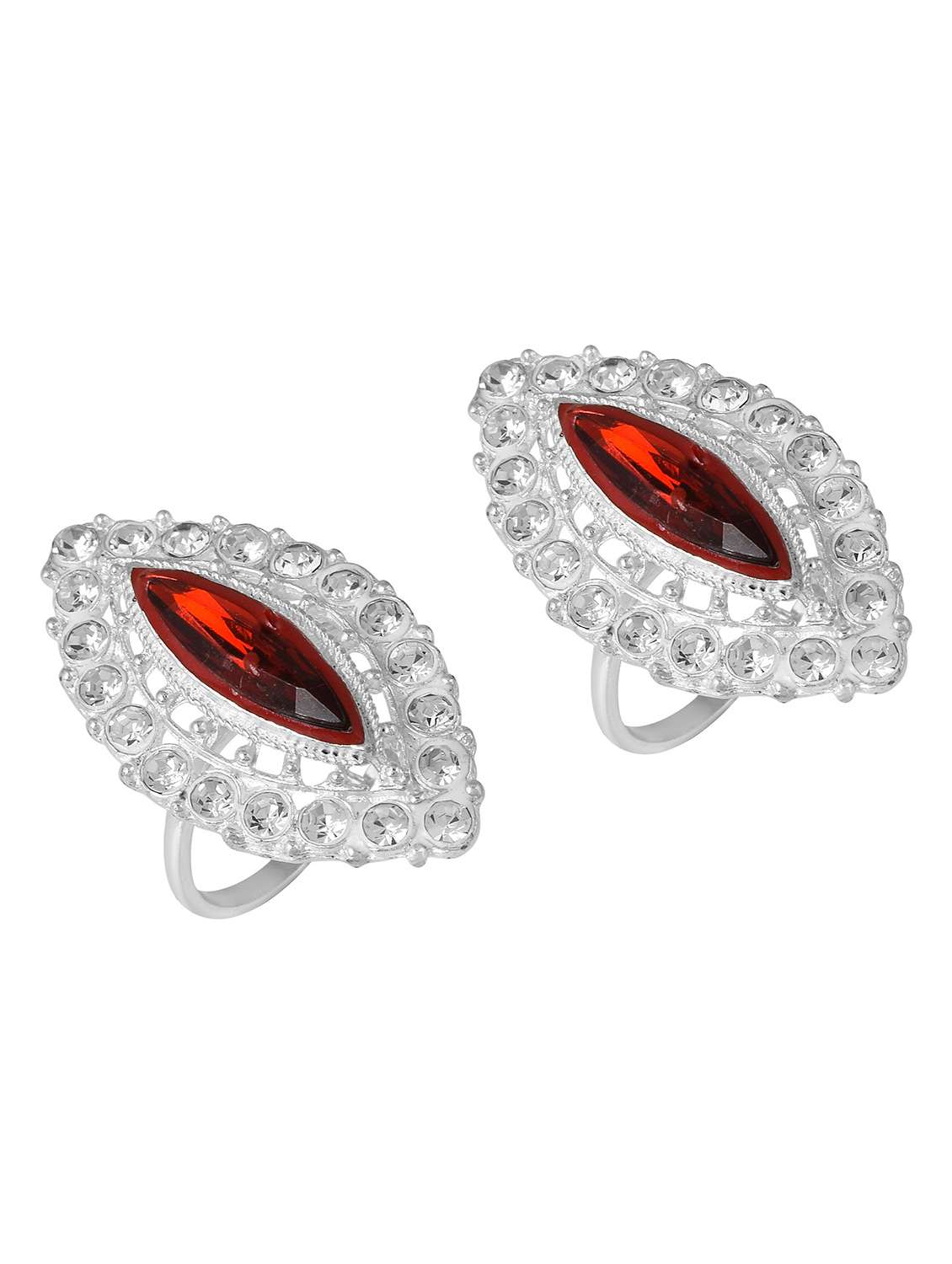 silver toe ring - 18537093 -  Standard Image - 1