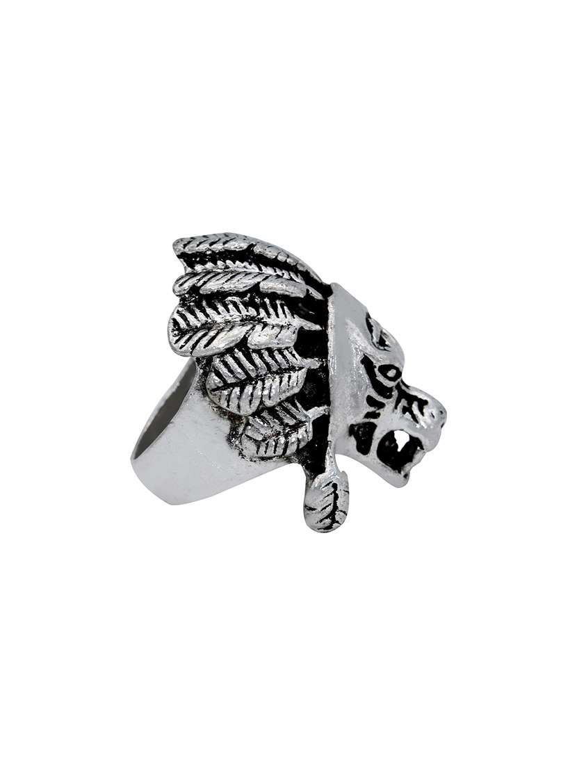 silver pleated ring - 18537110 -  Standard Image - 1