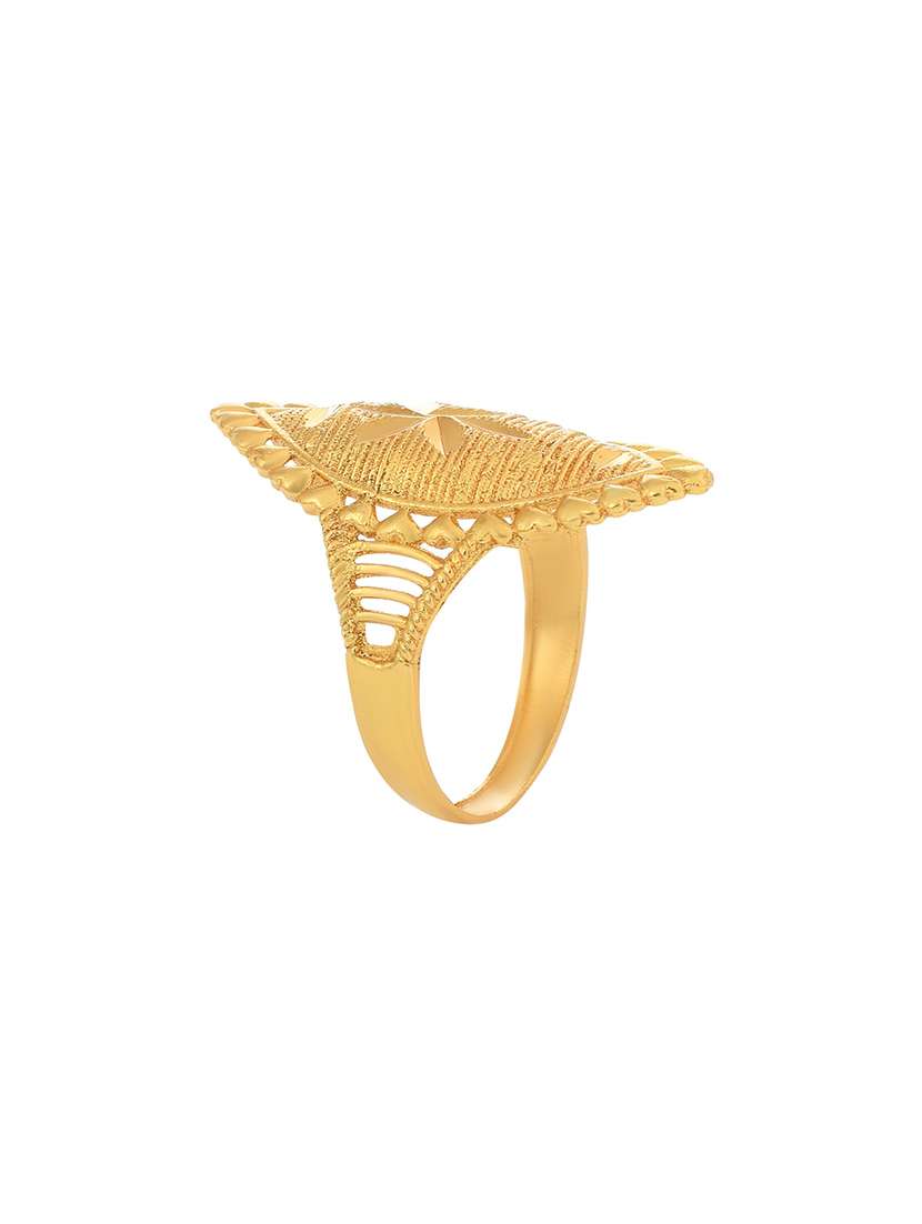 gold brass finger  ring - 18537111 -  Standard Image - 1