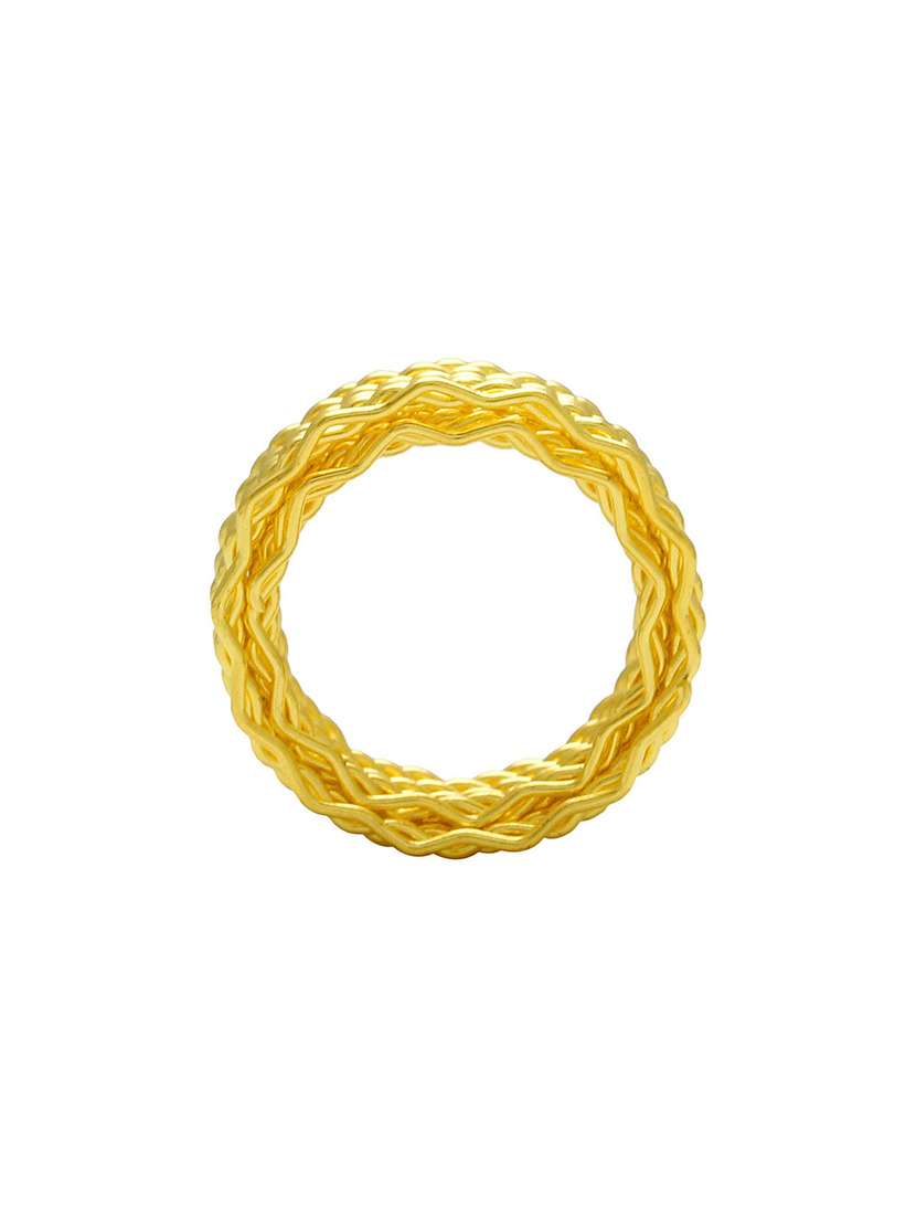 gold plated finger ring - 18537143 -  Standard Image - 1