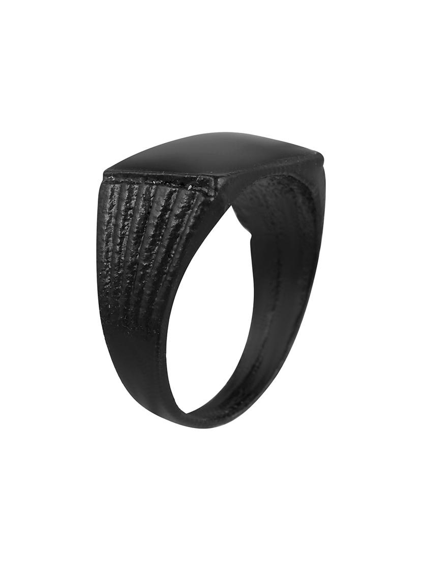 black brass finger ring - 18537153 - Standard Image - 1
