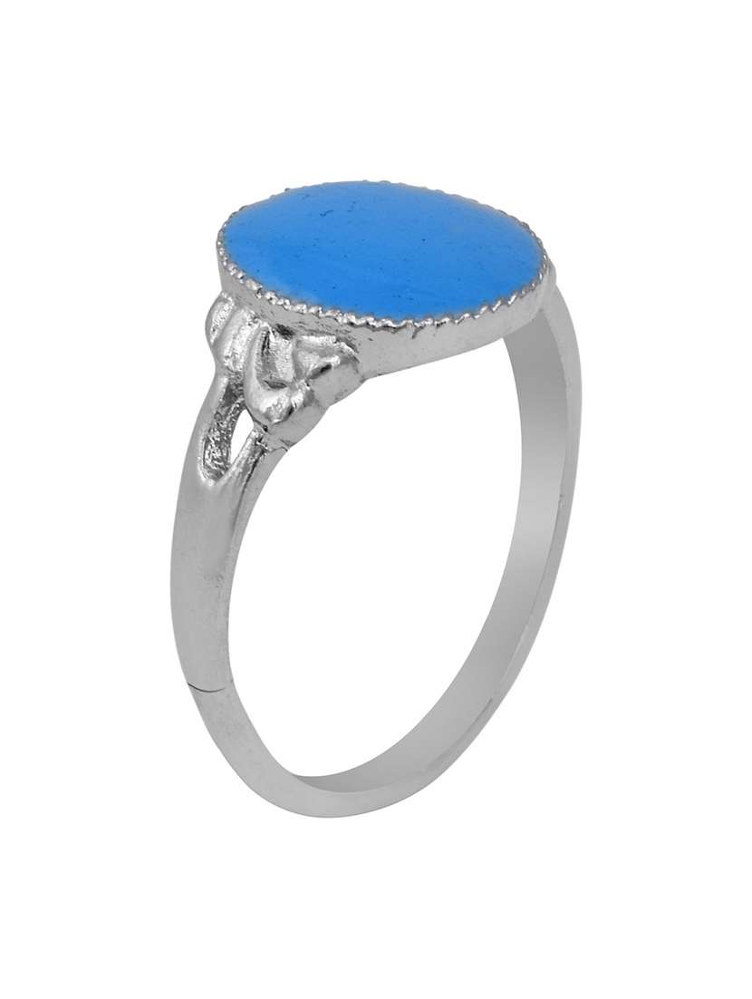 silver plated finger ring - 18537160 -  Standard Image - 1