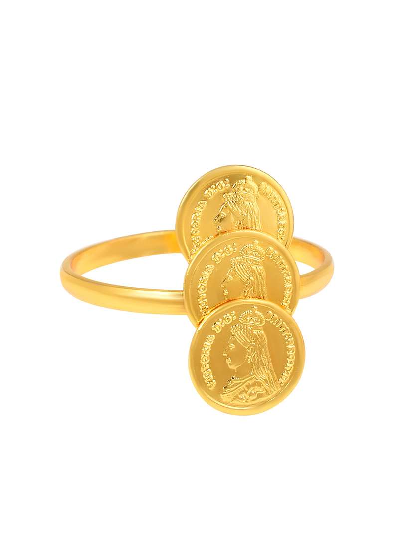 gold pleated ring