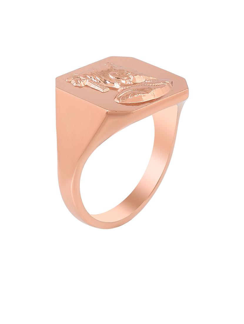copper pleated ring - 18537195 - Standard Image - 1