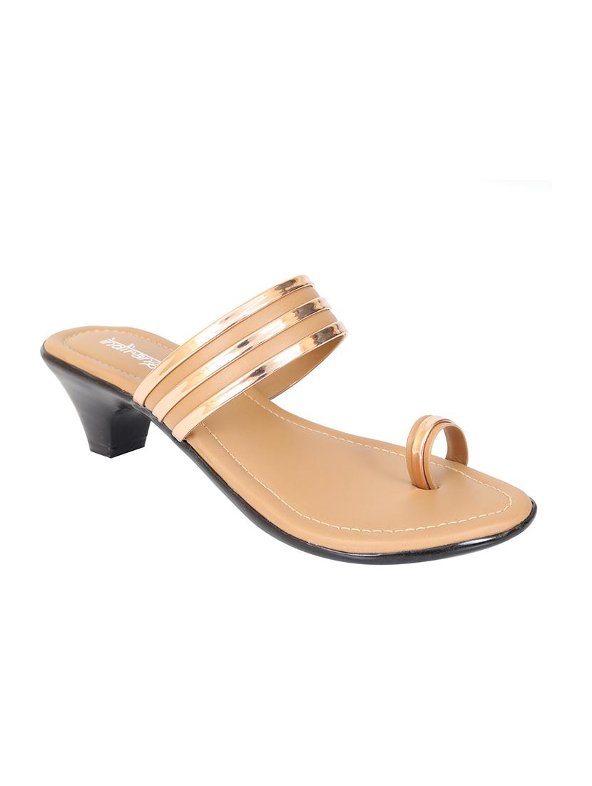 women beige one toe sandal - 18537262 - Standard Image - 1