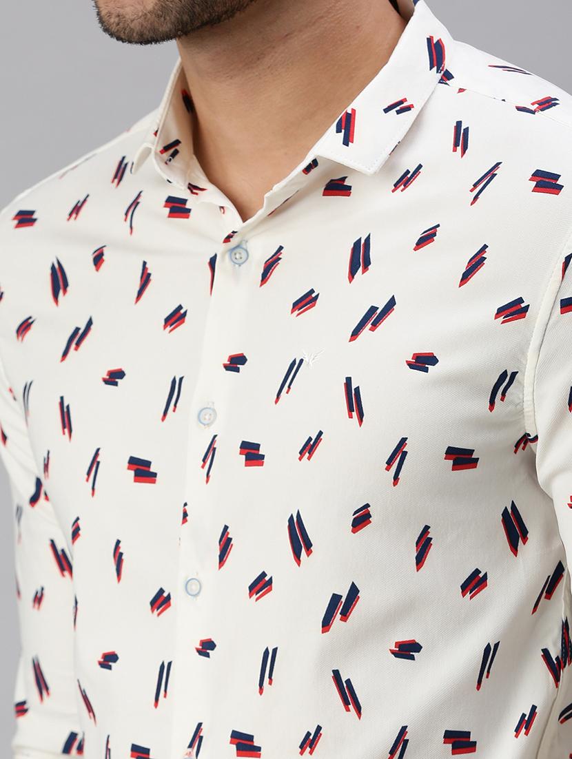 mens printed casual shirt - 18537358 - Standard Image - 4
