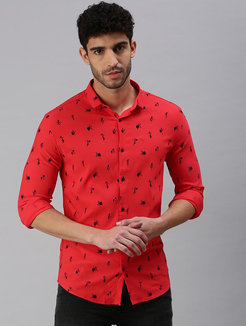 mens printed casual shirt - 18537362 - Zoom Image - 0