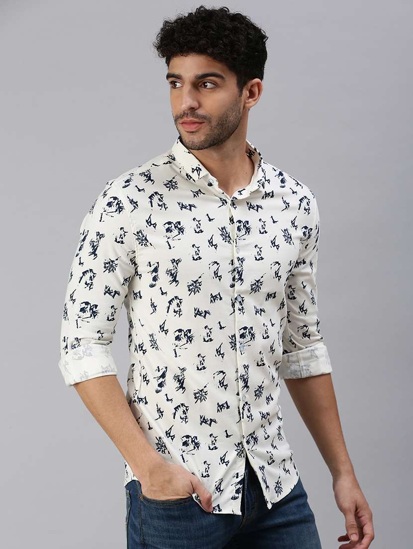 mens printed casual shirt - 18537363 -  Standard Image - 1