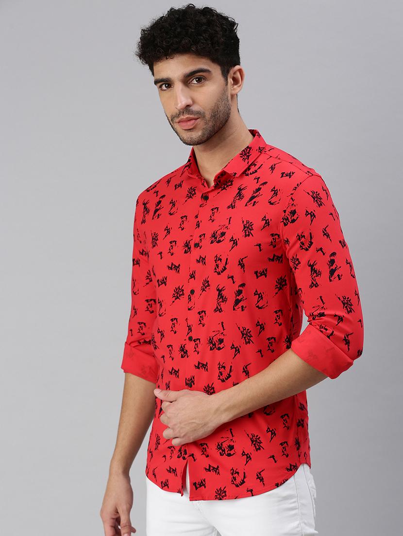 mens printed casual shirt - 18537366 -  Standard Image - 1