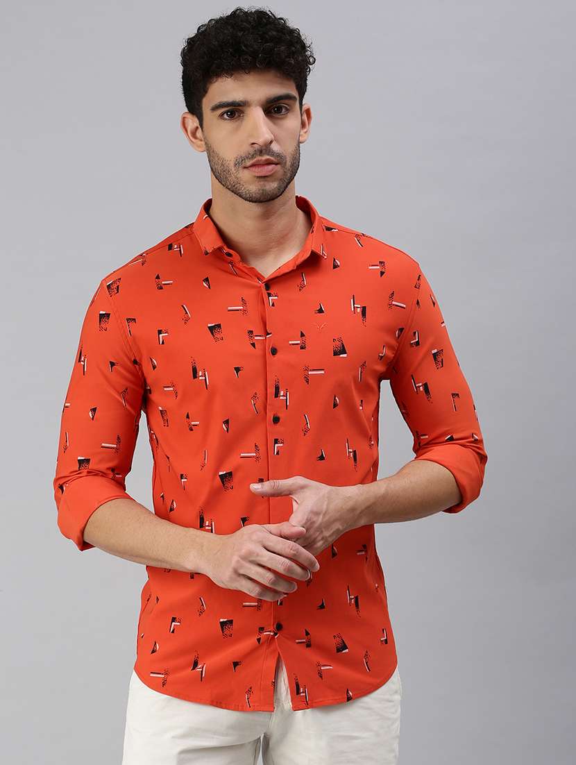 mens printed casual shirt - 18537370 -  Zoom Image - 0