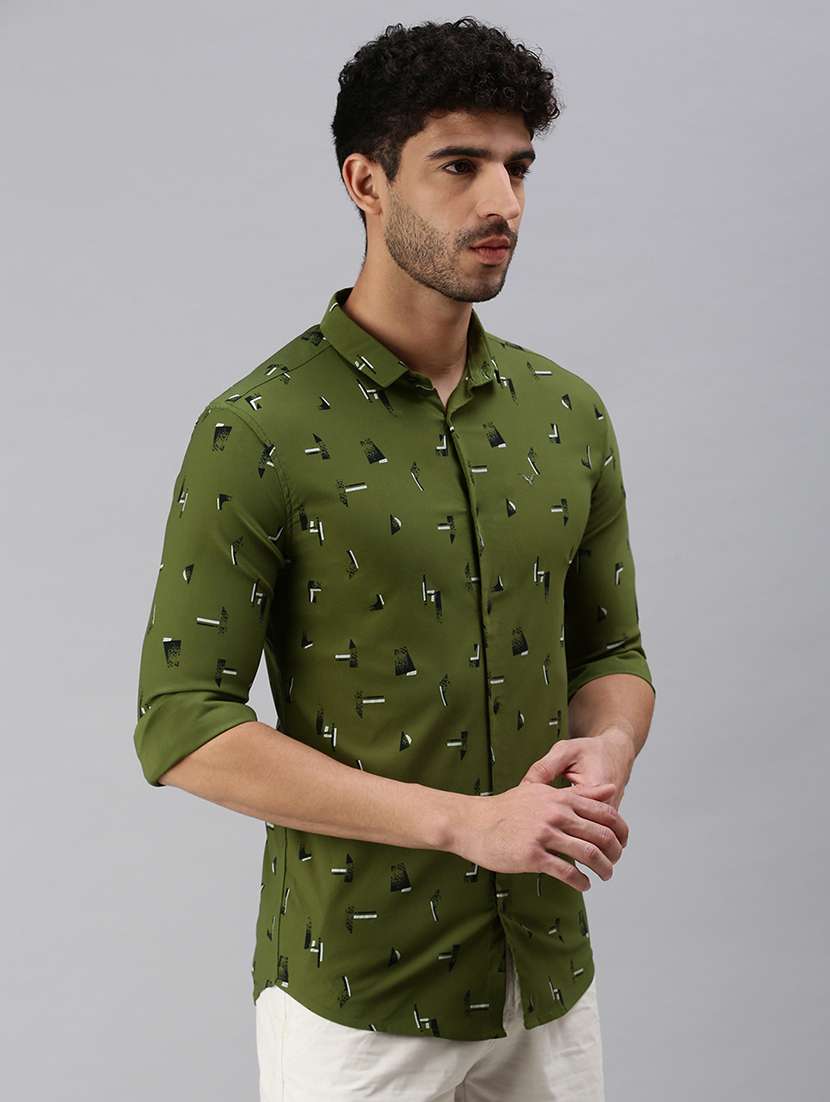 mens printed casual shirt - 18537373 -  Standard Image - 1