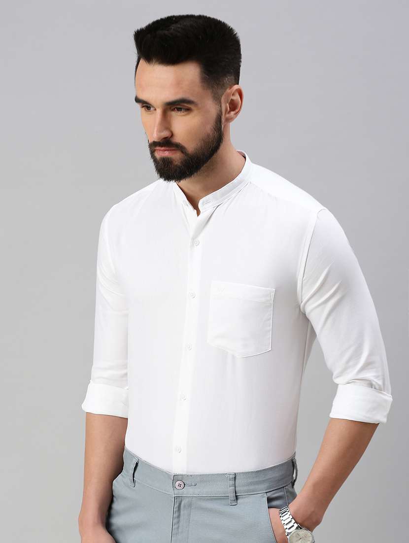 mens solid casual shirt - 18537397 -  Standard Image - 1