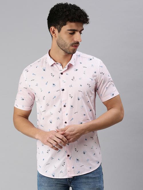 mens tropical casual shirt - 18537399 - Standard Image - 0