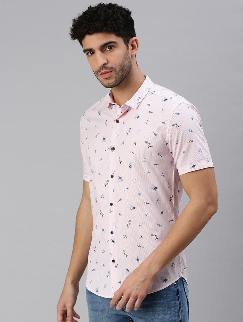 mens tropical casual shirt - 18537399 - Standard Image - 1