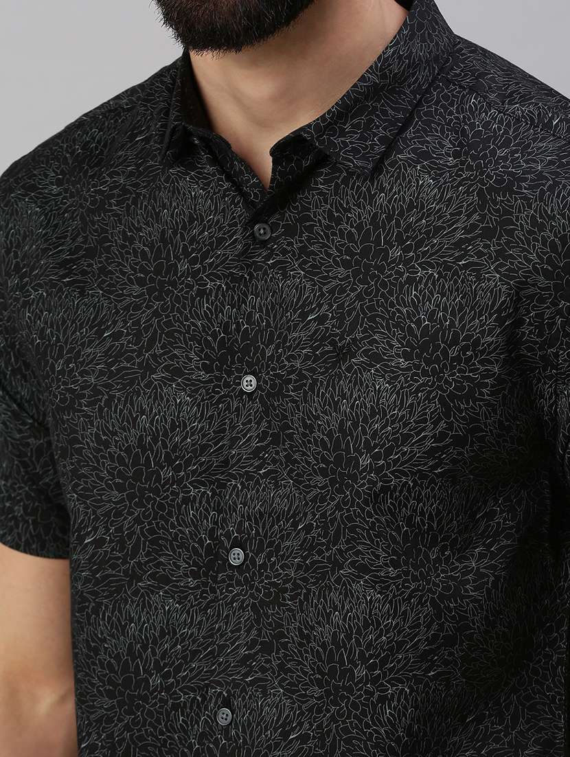 mens florals casual shirt - 18537442 - Standard Image - 4