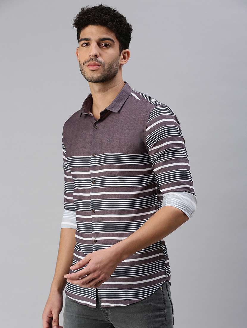 mens stripes casual shirt - 18537470 -  Standard Image - 1